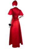 DIana Mackinnon 1970s vintage satin two piece set / co-ord / jacket & skirt / 60s Disco