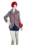 1970s vintage wide lapel Mod blazer / jacket / Bus Stop / Glam Rock / Biba