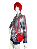 1970s vintage wide lapel Mod blazer / jacket / Bus Stop / Glam Rock / Biba