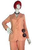 1970s vintage leisure Disco suit / Mod / Deco / Glam Rock / 60s