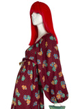 Angela Gore 1970s vintage hippie boho maxi dress / Festival / Folklore / 60s
