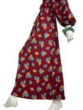 Angela Gore 1970s vintage hippie boho maxi dress / Festival / Folklore / 60s