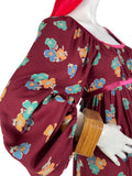 Angela Gore 1970s vintage hippie boho maxi dress / Festival / Folklore / 60s