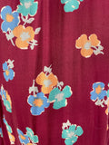 Angela Gore 1970s vintage hippie boho maxi dress / Festival / Folklore / 60s