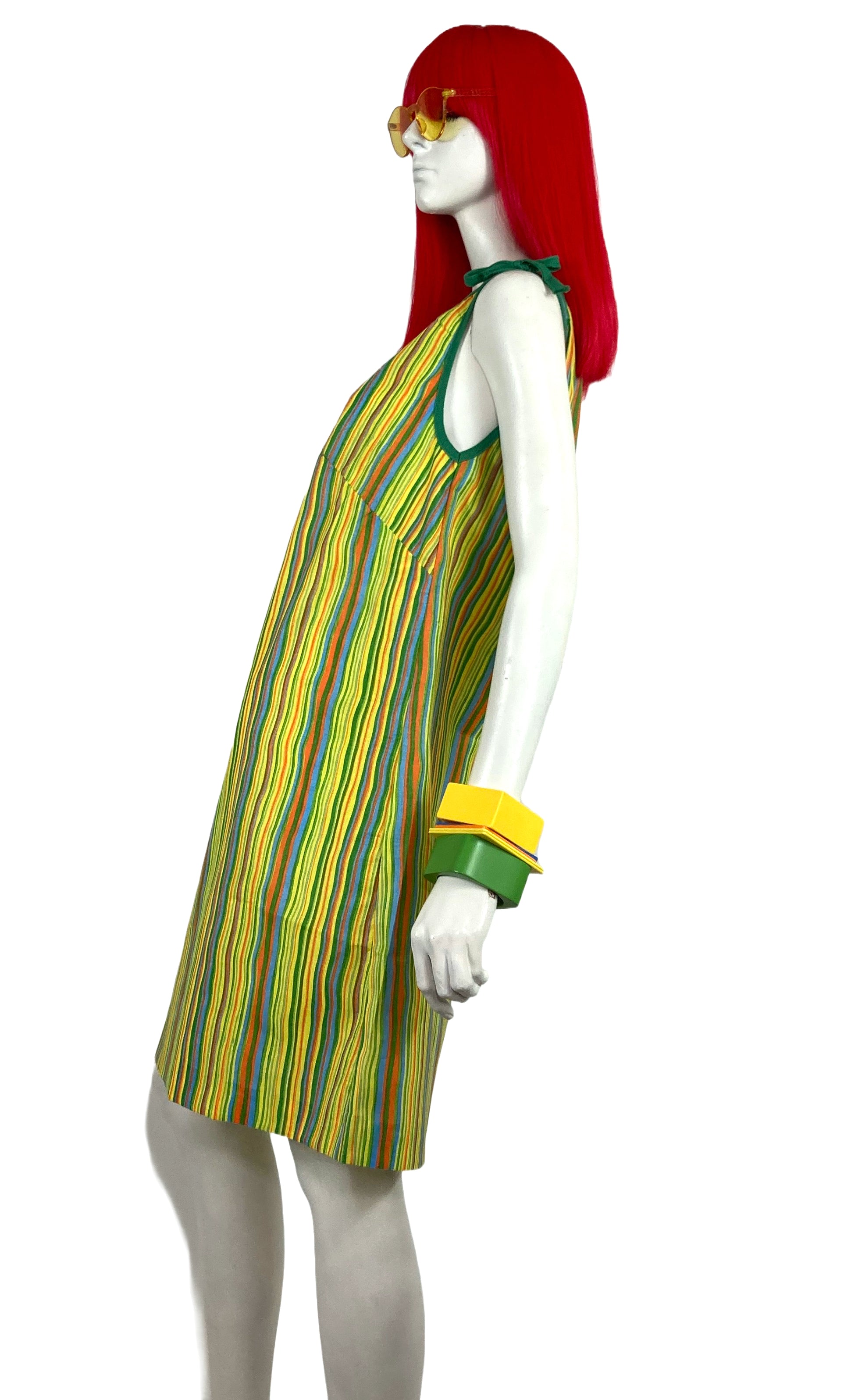 1960s vintage RARE and collectable ULTRA MOD paper dress