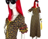 John Marks 1970s vintage ditsy floral maxi dress / 60s hippie / summer / Festival / cotton