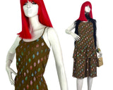 1970s vintage 70s does 40s deco glitter dress Radley / Disco / Studio 54 / party dress