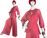 Mr Darren 1970s vintage Disco jumpsuit / pant suit / Disco / Studio 54 / Lee Bender