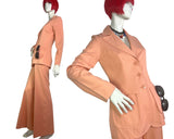 1970s vintage leisure Disco suit / Mod / Deco / Glam Rock / 60s