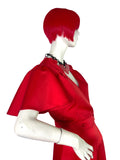 DIana Mackinnon 1970s vintage satin two piece set / co-ord / jacket & skirt / 60s Disco
