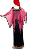 Reserved>>> RUMAK & SAMPLE London 70s vintage satin / chiffon gown / RARE / Collectors piece