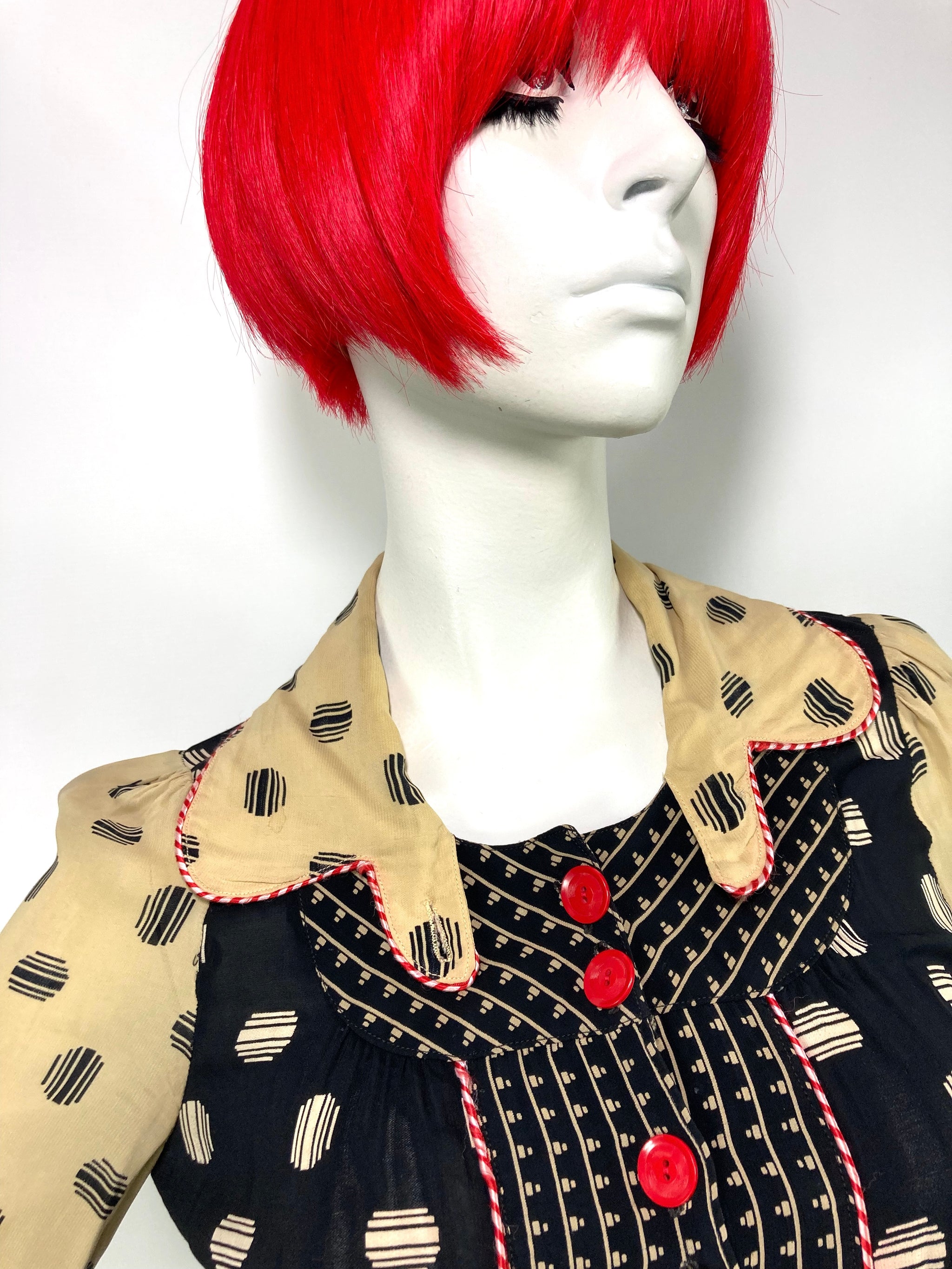 Jeff Banks vintage 1960s 70s rare Deco blouse / collectable Jeff Banks vintage 1960s 70s rare Deco blouse / collectable