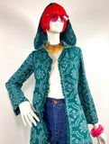 1960s vintage handwoven hippie coat / Hippie / Folklore / Psych / 70s / tapestry