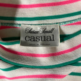 Susan Small 1960s vintage striped Mod dolly dress / Twiggy / Cilla / Carnaby
