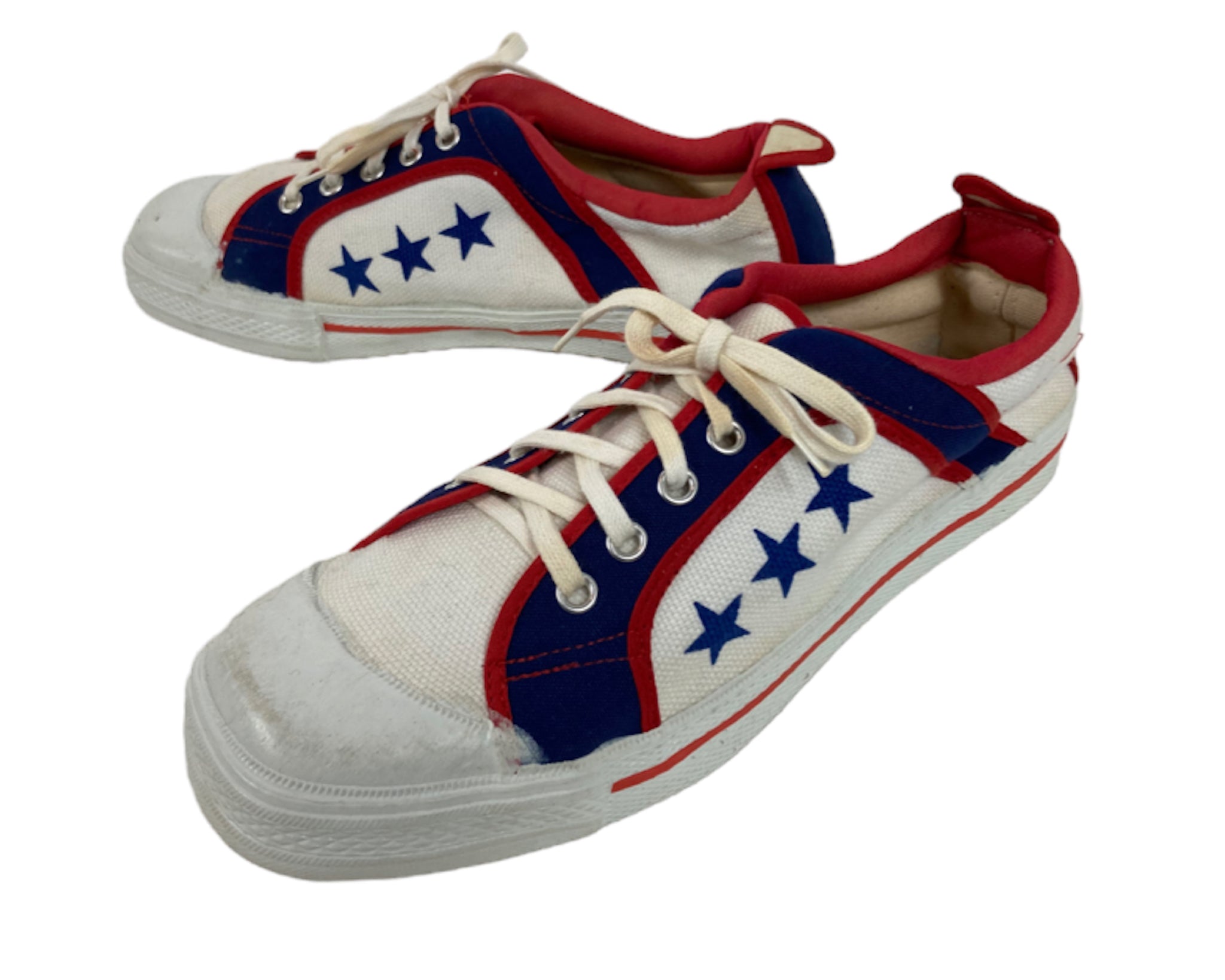 Kollisionskursus krog Hård ring 1970s vintage Sneakers USA / tennis shoes / MOD / America / Stars and – Top  of the Shops Boutique