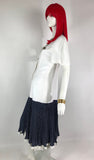 Vintage 1980s Creation Georges kay, Paris linen dress / Nauitcal / Chanel Escada