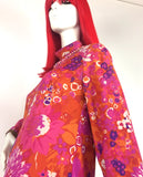 Hardy Amies 1960s vintage psychedelic maxi dress / gown / Posh / luxe hippie / 70s